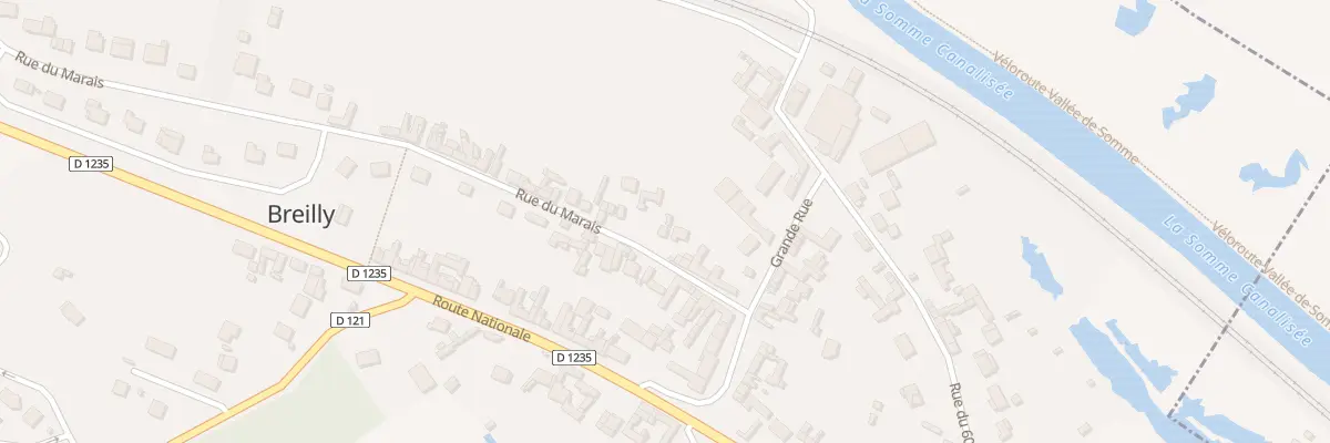 Plan du 6 Rue du Marais à Breilly