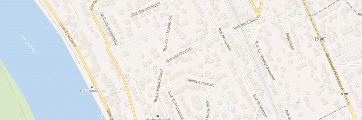 Plan du 10 Rue des Chariots à La Frette-sur-Seine