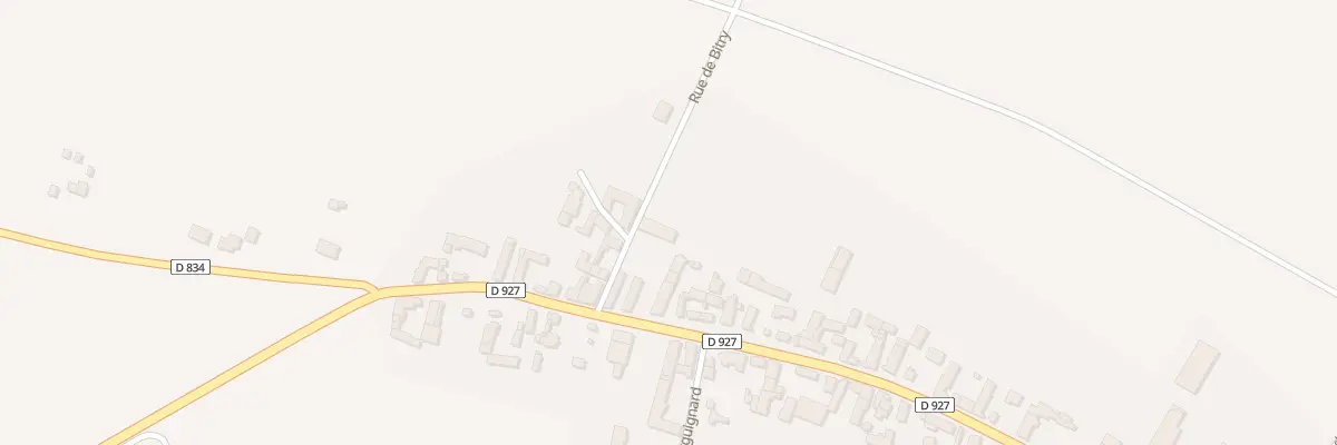 Plan du 2 Rue de Bitry à Pithiviers-le-Vieil