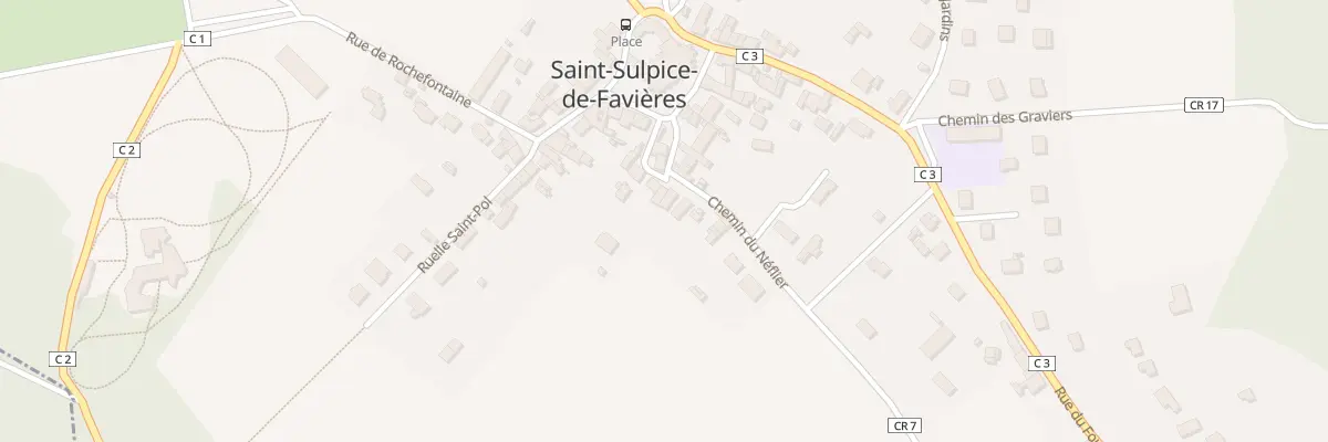 Plan du 14 Rle de l’Hôtel-dieu à Saint-Sulpice-de-Favières