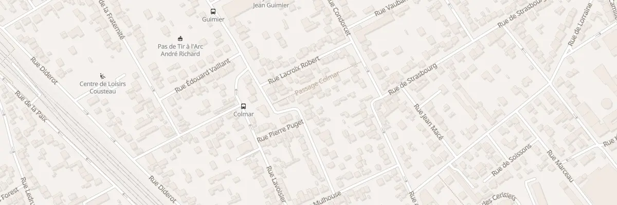 Plan du 30 Rue de Colmar à Houilles