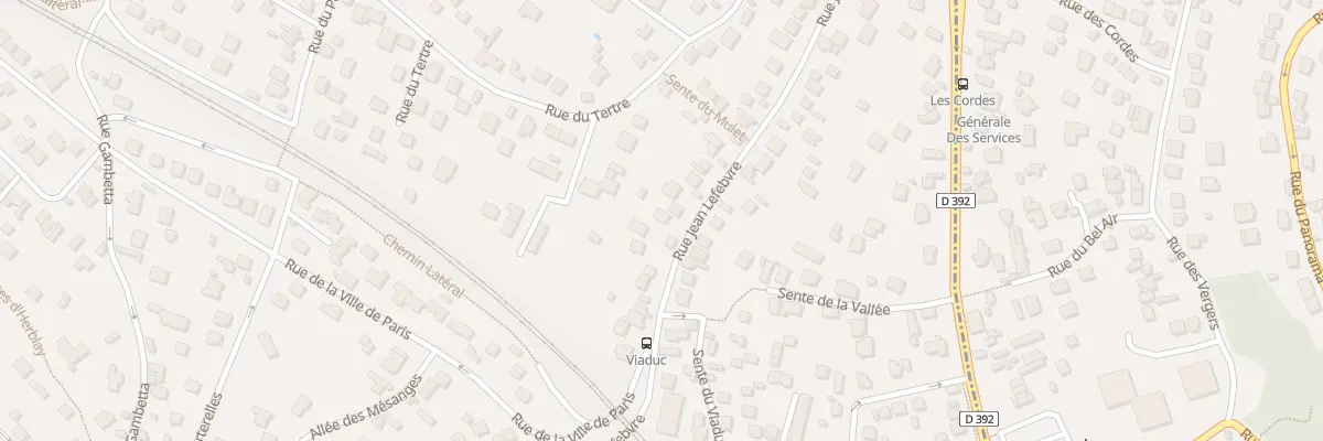 Plan du 61 Rue Jean Lefebvre à La Frette-sur-Seine