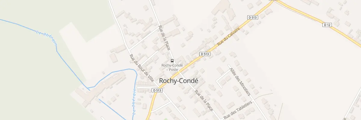 Plan du 24 Rue de la Place à Rochy-Condé