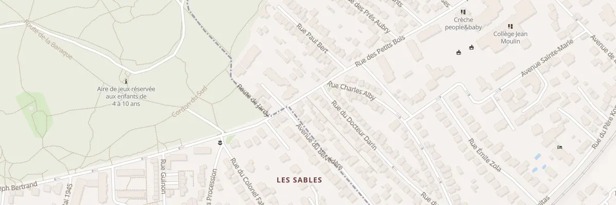 Plan du 23 Rue des Petits Bois à Chaville