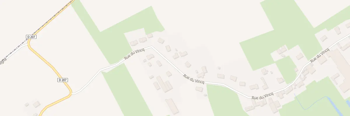 Plan du 8 Rue de Vincq à Houlle