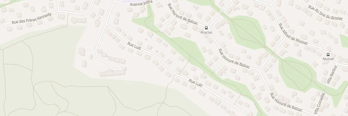 Plan du 23 Rue Lulli à Étréchy