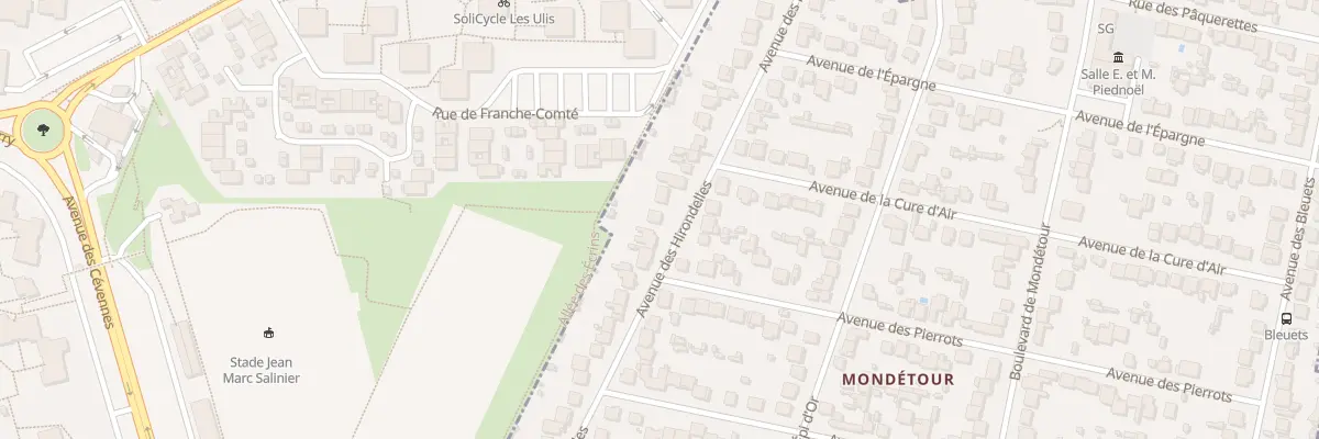 Plan du 76 Av des Hirondelles à Orsay