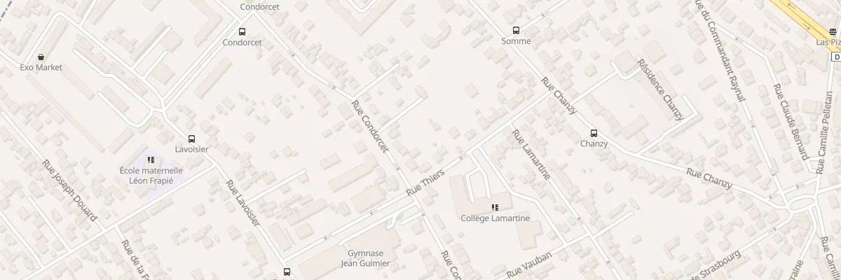 Plan du 50 Rue Condorcet à Houilles