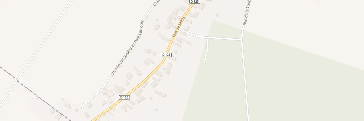Plan du 45 Rue de Méru à Sainte-Geneviève