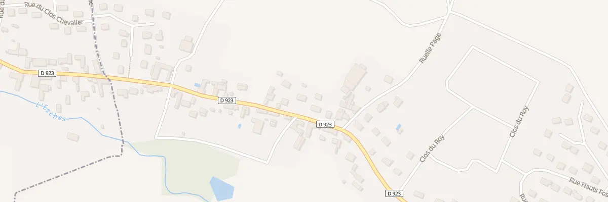 Plan du 25 Rue du Vert Galant à Bornel