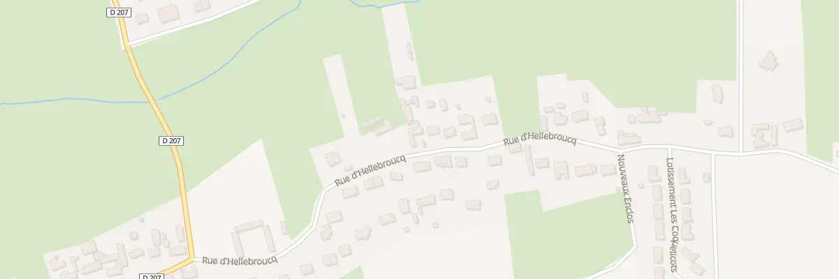 Plan du 21 Rue d’Hellebroucq à Éperlecques