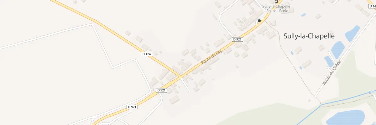 Plan du 54 Rte de Fay à Sully-la-Chapelle