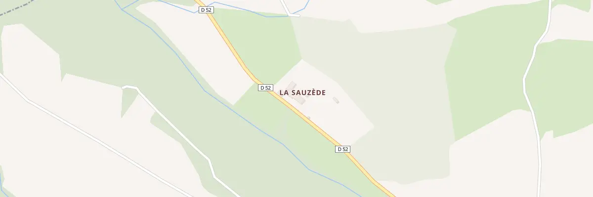Plan du 39 La Sauzede-sud à La Serpent