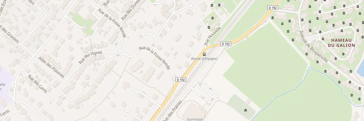 Plan du 47 Rte d’Arpajon à Breuillet