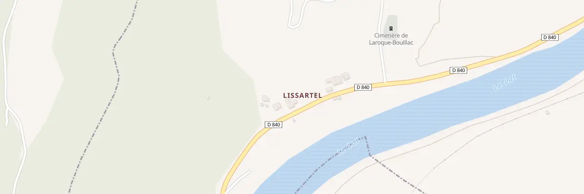Plan du 5493 Lissartel à Livinhac-le-Haut