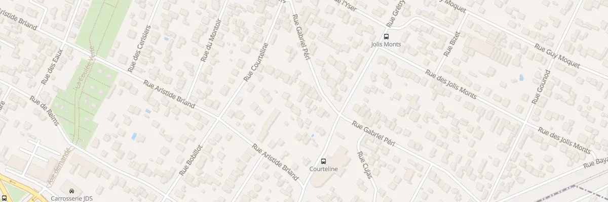 Plan du 58B Rue Gabriel Péri à Sartrouville