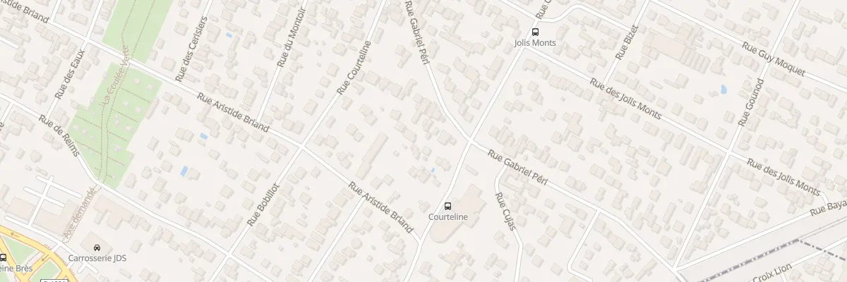 Plan du 60 Rue Gabriel Péri à Sartrouville