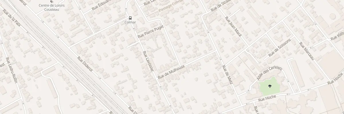 Plan du 1B Rue de Colmar à Houilles