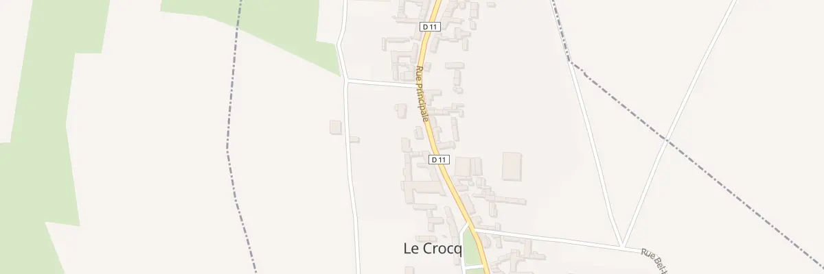 Plan du 32 Rue Principale au Crocq
