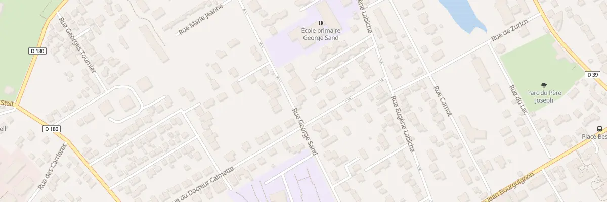 Plan du 57 Rue George Sand à Rueil-Malmaison