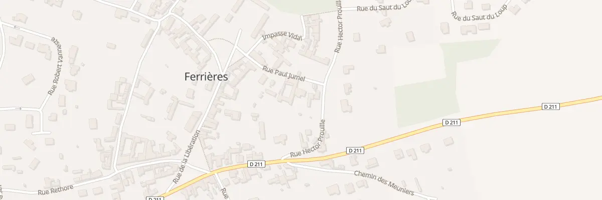 Plan du 6B Rue Paul Jumel à Ferrières