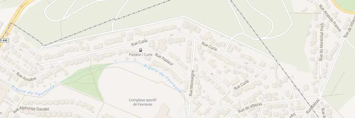 Plan du 7 Rue Pasteur à Saclay