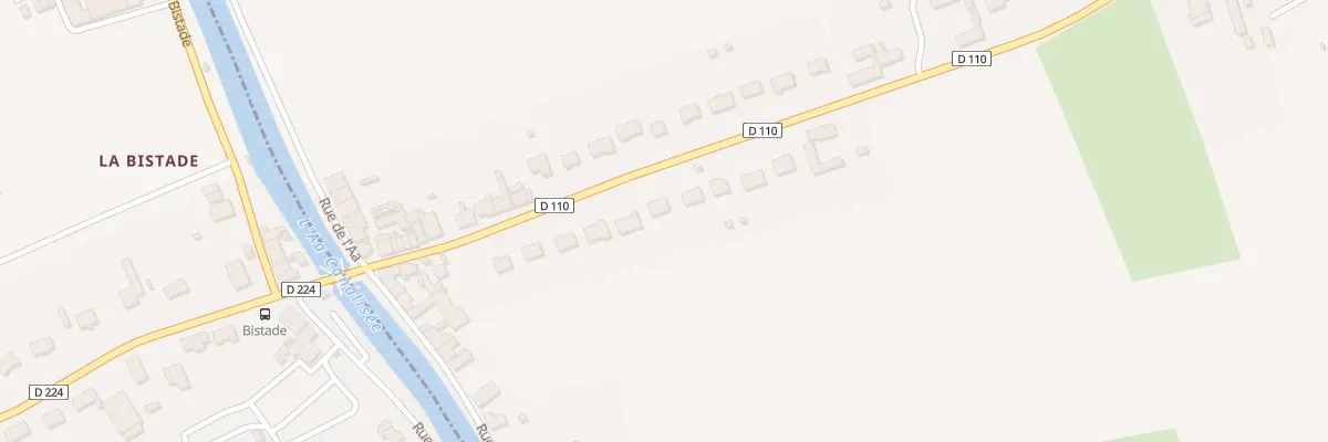 Plan du 697 Rue de la Bistade à Saint-Pierre-Brouck