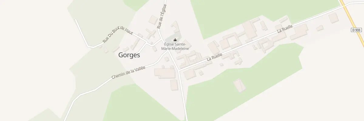 Plan du 1 Vc La Ruelle à Gorges