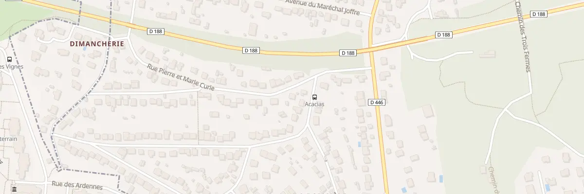 Plan du 42 Rue Pierre et Marie Curie à Orsay