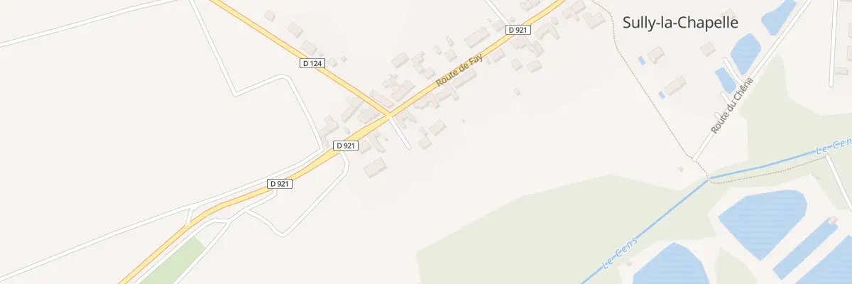Plan du 49 Rte de Fay à Sully-la-Chapelle