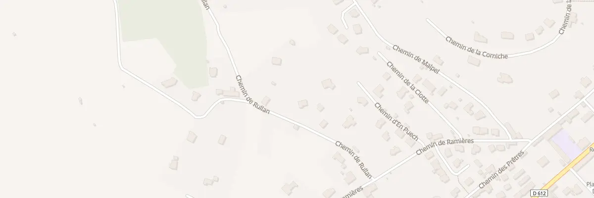 Plan du 8 Che de Rullan à Réalmont
