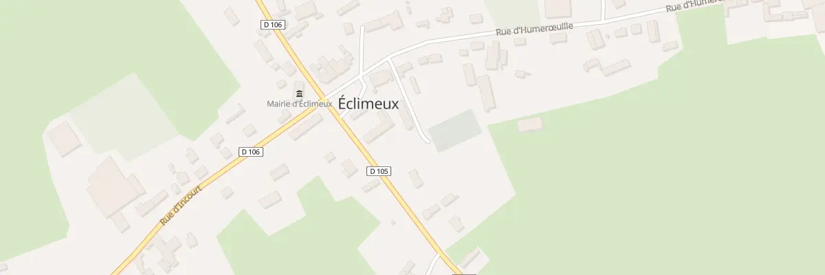 Plan du 4 Rue d’Humeroeuille à Éclimeux