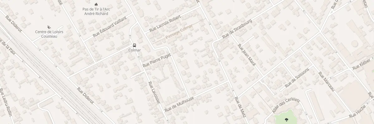 Plan du 16 Rue de Colmar à Houilles
