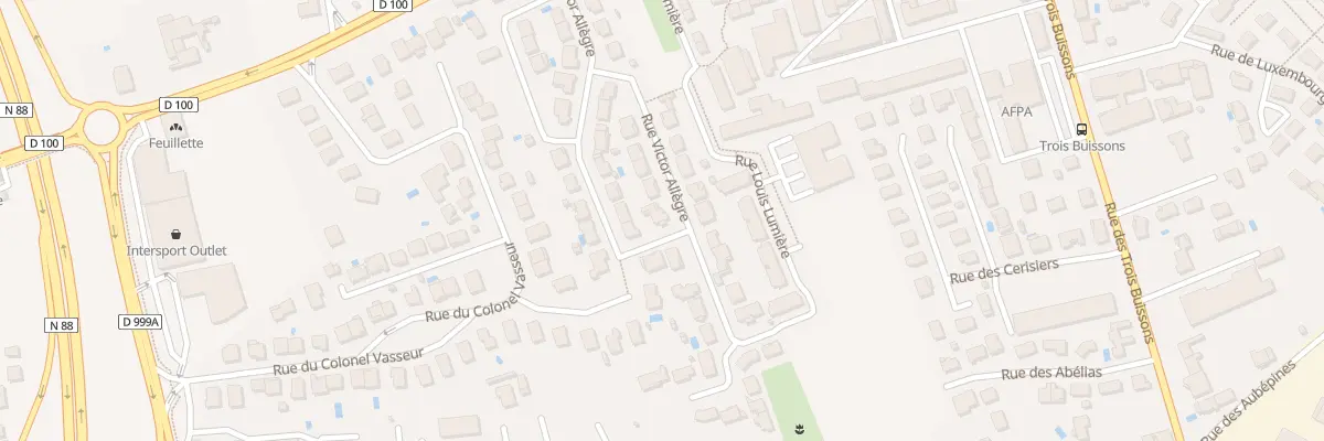 Plan du 18 Rue Victor Allègre à Albi