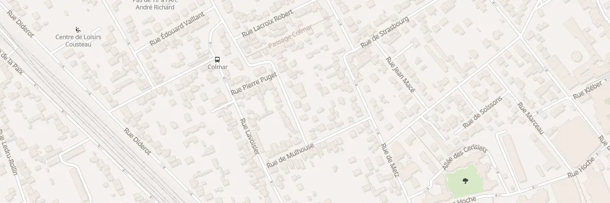 Plan du 12 Rue de Colmar à Houilles