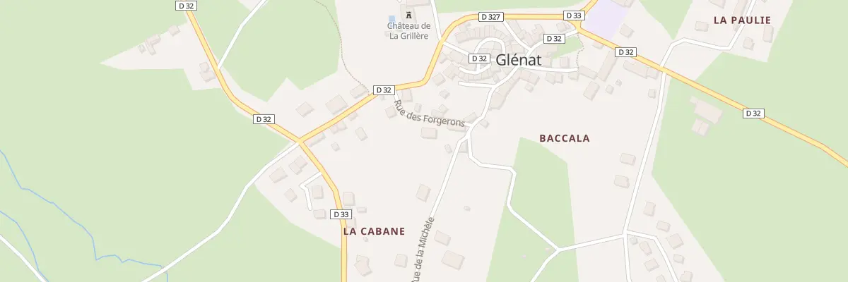 Plan du 6028 La Michele à Glénat