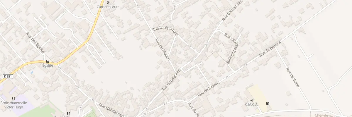 Plan du 4 Rue du Moulin à Carrières-sur-Seine