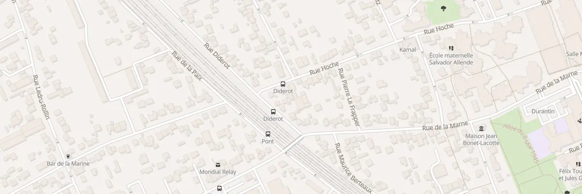 Plan du 4B Rue Hoche à Houilles