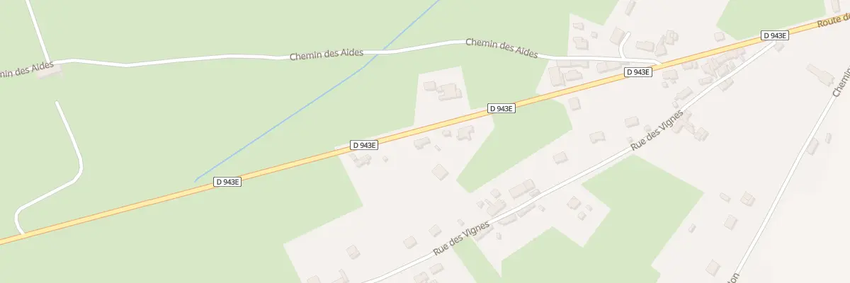 Plan du 15 Rte de la Châtre à Châteaumeillant
