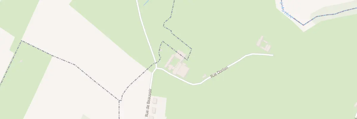 Plan du 1 Rue Dorion à Béalcourt