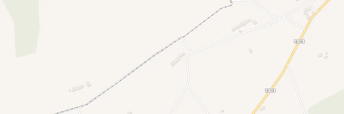Plan du 8 La Brande à Villecelin