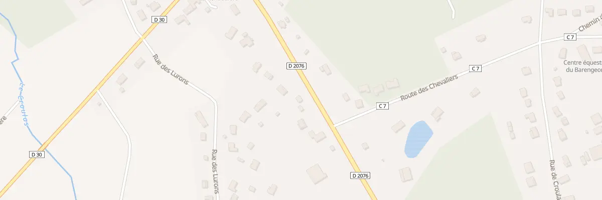 Plan du 82 Rue de la République à Vignoux-sur-Barangeon