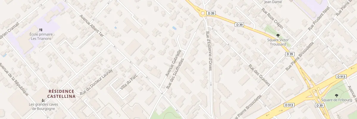Plan du 10 Av Gabrielle à Rueil-Malmaison