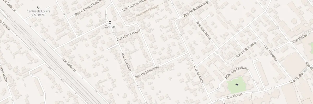 Plan du 8B Rue de Colmar à Houilles