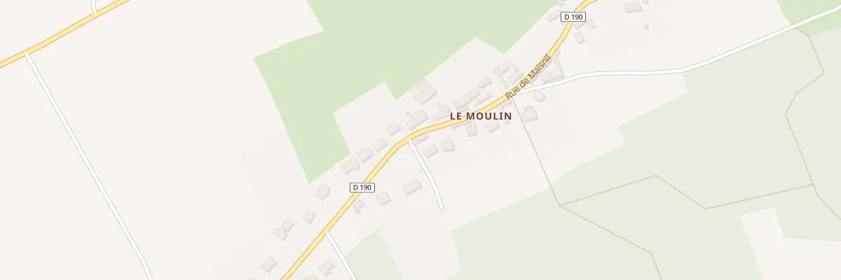 Plan du 20 Rue de Maisnil à Dohem