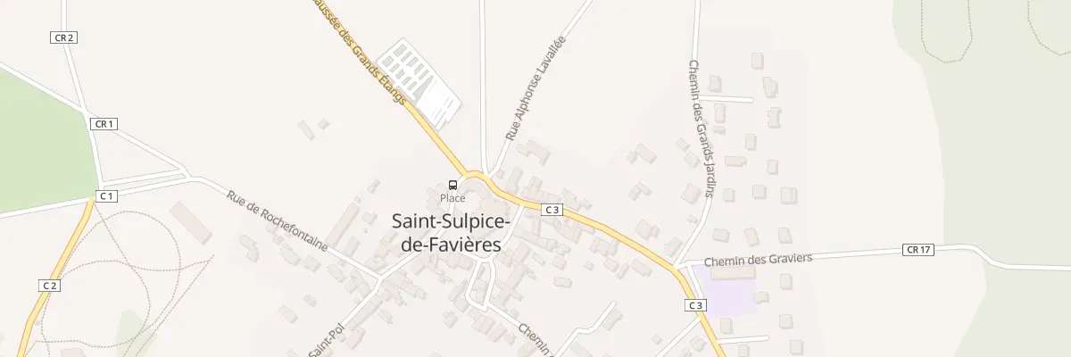 Plan du 3B Rue du Four à Chaux à Saint-Sulpice-de-Favières