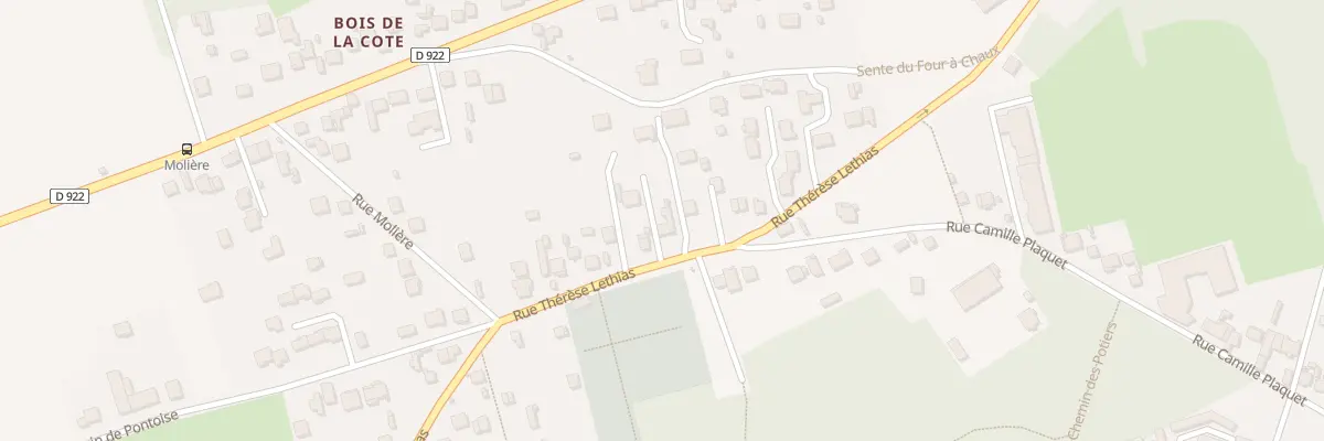 Plan du 28 Rue Thérèse Léthias à Méry-sur-Oise
