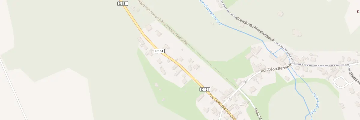 Plan du 234 Rue Georges Duhamel à Valmondois