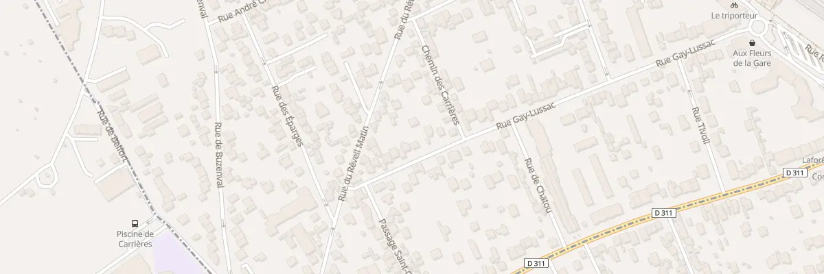 Plan du 66 Rue Gay-lussac à Houilles