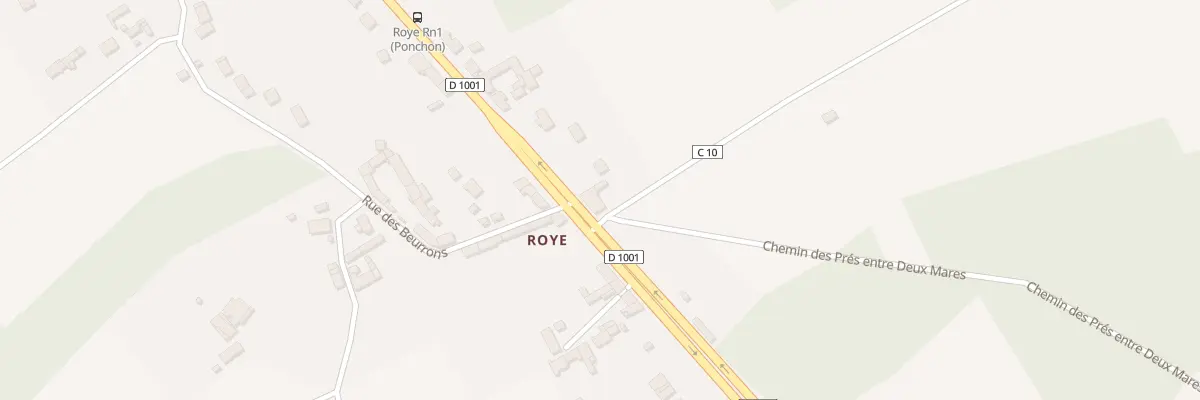 Plan du 463 Rte Nationale 1 à Ponchon